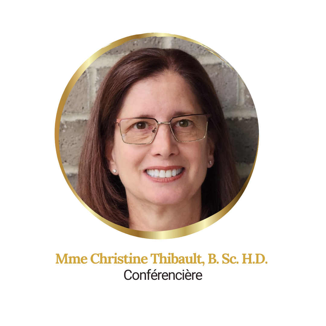 Mme Christine Thibault, B. Sc. H.D